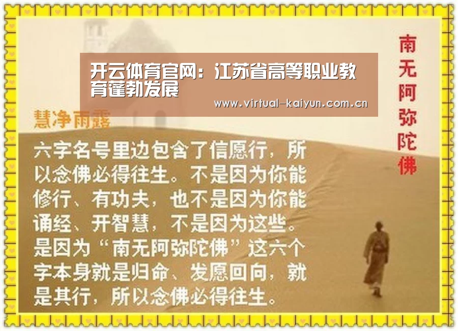 开云体育官网:江苏省高等职业教育蓬勃发展(图3) 开云体育官网
