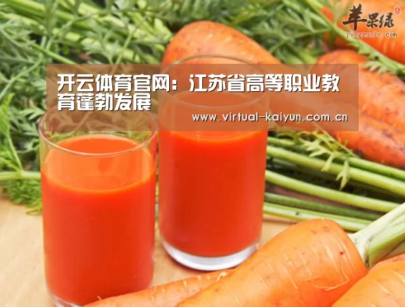 开云体育官网:江苏省高等职业教育蓬勃发展(图4) 开云平台
